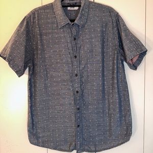 Unvibe Short Sleeve Button Down